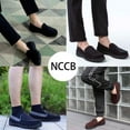thumbnail image 2 of NCCB House Slippers for Men Cozy Mens House Shoes Indoor Outdoor Bedroom Slippers Brown 14, 2 of 6