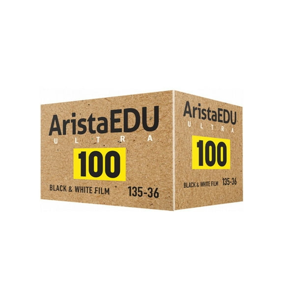 Arista EDU Ultra 100 B&W Negative Film, 35mm Roll Film, 36 Exposures