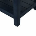 thumbnail image 5 of WestinTrends Tuscany Outdoor Side Table, All Weather HIPS 2 Tier Adirondack Small Patio Table with Storage, Navy, 5 of 9