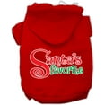 thumbnail image 4 of Christmas Pet, Dog  Cat Hoodie Screen Printed, "Santa's Favorite", 4 of 11