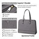 thumbnail image 3 of Set De Bolsa Para Dama Malubero Malu1285 3 piezas Gris, 3 of 4