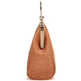 thumbnail image 6 of HMSHA Women Embossing Leather Handbag Multiple Collocations Tote Bag Kiss Lock Messenger Bag Hardware Handle Purse, 6 of 7