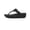 All Black, variant on FITFLOP Women's Adjustable Leather Toe-Post Sandals, Color: All Black, Size: 10 (ES8-090-080)