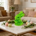 thumbnail image 6 of Iumwxz Easter Bunny Foam Ornament with Flocking Rabbits for Easter Party Wreath and Flower Branch Decoration, Soft Stuffed Rabbit Accessory for Home Office Festive Atmosphere and Holiday Decor, 6 of 6