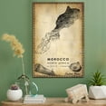 thumbnail image 3 of Morocco Map Poster, North Africa Map Art Poster, Canvas, Morocco Map City vintage Poster, Street Map Artwork Poster, Morocco Map Canvas - 89AZ915, 3 of 6