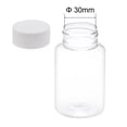 thumbnail image 3 of Botella de Reactivo de Laboratorio de Boca Ancha de Plástico Uxcell 100ml/3.4oz Clara 5 Contar, 3 of 5