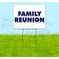 thumbnail image 1 of Family Reunion (18" x 24") Yard Sign, Includes Metal Step Stake, 1 of 6