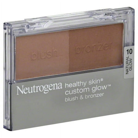 Neutrogena Healthy Skin Custom Glow Blush & Bronzer Duo, Natural Glow [10], 2 pack