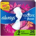 thumbnail image 2 of Always Radiant with FlexFoam Pads, Size 2, Heavy, with Wings, Light Clean Scent, 2 of 17