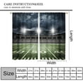 thumbnail image 3 of Sports Football Curtains Sports American Stadium Arena Field Boys Girls Children Art Print Living Room Bedroom Curtains 42x54 Inch, 3 of 6