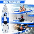 thumbnail image 3 of Goplus 1 Person Inflatable Kayak Includes Aluminum Paddle with Hand Pump Blue, 3 of 10