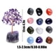 thumbnail image 3 of ¡Campaña con descuento!Árbol de dinero de cristal de amatista Natural sobre cristales de racimo de amatista para decoración de escritorio del hogar, riqueza, buena suerte, 3 of 5