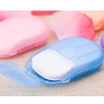 thumbnail image 1 of Color Random Hand Washing Sheet Mini Hand Washing Paper Single Use Soluble Portable Cleaning Sheet, 1 of 7