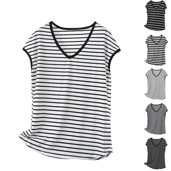 Ashirexll Sleeveless Tops for Women, Fashion Summer Casual Solid Color V-Neck Sleeveless Blouses Regular Tops