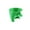 green, variant on 5-quart mixer flour funnel, snap-on installation, no tools required, kitchen baking sieve, 1 pack