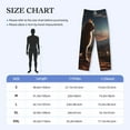 thumbnail image 4 of Picia Pyramid Desert Cat Mens Soft Woven Cotton Elastic Waistband Sleep Pajama Pant Lounge Sleep Pant With Pockets And Drawstring-Medium, 4 of 9