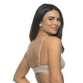 thumbnail image 4 of Jezebel 2-Pack Pima Cotton Bralette 900821P2 Color: Gray And Black Size: SMALL, 4 of 4