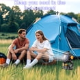 thumbnail image 3 of Camping Fan with LED Lantern & Timer, 10000mAh Rechargeable, Quiet Portable Tent Fan with Hook, USB Desk Fan for Camping, Hiking & Travel, 3 of 9