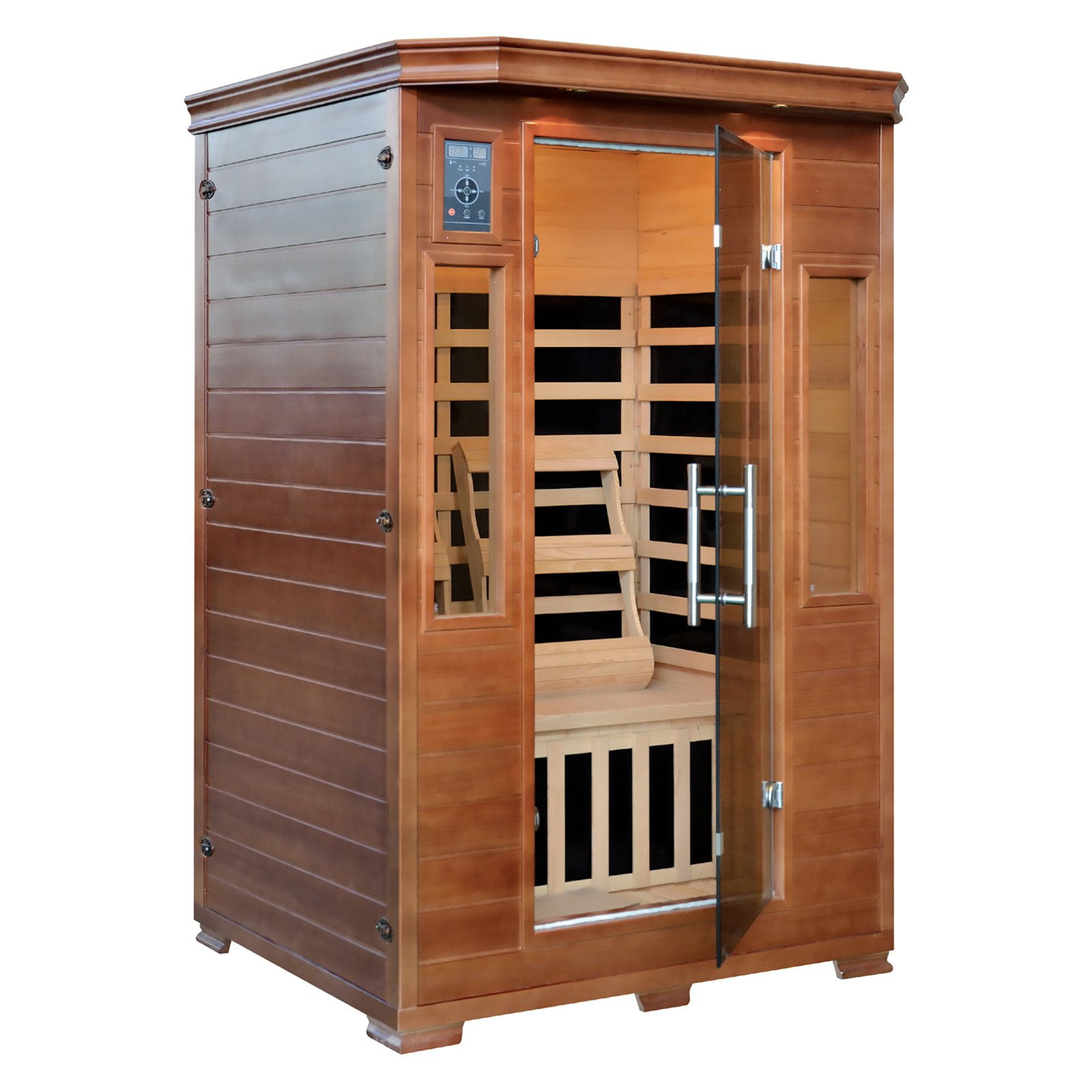 Splashnet Xpress Majestic Sauna 2 Person Hemlock Premium Infrared Sauna by Overstock