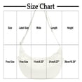 thumbnail image 3 of Hfnxid Crossbody Sling Bag for Women Men Trendy Crescent Bag with Adjustable Strap, Lightweight Travel Sling Bag Hobo, 3 of 8