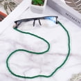 thumbnail image 4 of 1set 1pc Round Glass Beads Eyeglasses Chains Neck Strap for Eyeglasses Green 740x4.5mm, 4 of 9