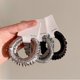 thumbnail image 2 of Crinkled Detail Scrunchies Hair Rope Nonslip Design Hair Ornament Fashion Headdress For Thick Thin Hair Styling Multicolor, 2 of 4