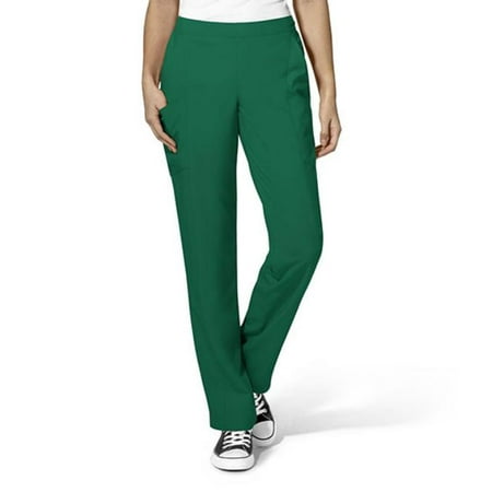 Women's Pluse Size Flat Front Double Cargo Scrub Pant
