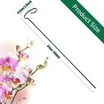 thumbnail image 3 of 12 Pack Plant Stakes, 24 inch Plant Support Stakes, with 24 Pcs Plant Clips, Green, for Garden, 3 of 8