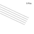 thumbnail image 3 of Unique Bargains Tiges Rondes en Acier Inoxydable 304 1,5 mm x 400 mm pour Bricolage, Lot de 5, 3 of 6