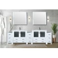 thumbnail image 5 of Volez 108 in W Double Bath Vanity with Side Cabinets, Ceramic Top, and Faucet Set, 5 of 5