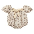 thumbnail image 1 of Bébé bébé Filles Body Robe Fleur Imprimé Manches Courtes Robe Décontractée Vêtements, 1 of 7