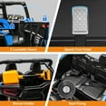 thumbnail image 3 of FestiveGlow 24V Kids Ride on Car Truck,2 Seater Kids Electric Car with Remote Control,4WD Toddler Ride on Car with 110lb Weight Capacity,Blue, 3 of 10