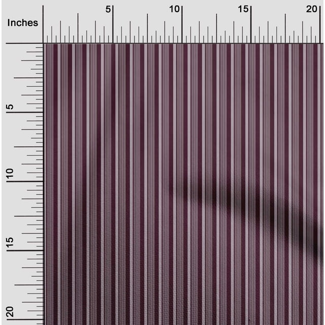 oneOone Tissu Popeline de Coton Multicolore à Rayures BTY 56 Pouces de Large