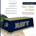 thumbnail image 4 of Navy Midshipmen 6' Mascot Table Throw, 4 of 5