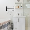 thumbnail image 3 of MesaSe Wall Mounted Shoe Rack Foldable Shoe Rack for Bathroom and Entryway Space-Saving No Drilling Shoe Storage Shelf for Small Spaces, 3 of 8