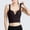 A1_Brown, variant on Ribbed Knit Cropped Cami Bra V Neck Wireless Padded Longline Bralette Wide Strap Seamless Tank Top Bralette Push Up Crop Top Full Coverage One Piece Sports Yoga Running Tshirts Bras Blue S