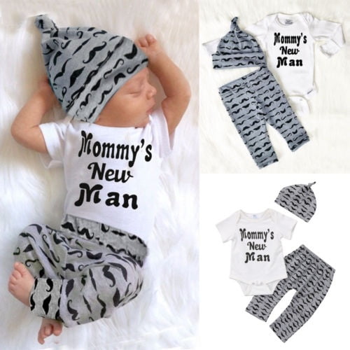 Mommy's new man outfit sales