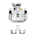 thumbnail image 3 of Detroit Axle - Rear Left Brake Caliper w/Bracket Replacement for Chevy Malibu Cobalt HHR Pontiac G6 G5 Saturn Aura ion Fits select: 2011-2012 CHEVROLET MALIBU 2LT, 2010 CHEVROLET MALIBU 1LT, 3 of 8