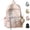 Pink, variant on Cute Bow Backpack Y2k Star Polka Dot Bookbag Kawaii Preppy Nylon Bag | Lightweight Kawaii Backpack for Women Multi-Pocket Large Capacity School Bag Cute Y2K Backpack for Travel