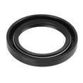 thumbnail image 3 of 35mm x 50mm x 7mm Black Nitrile Butadiene Rubber Cover Double Lip TC Oil Shaft Seal for Car Auto, 3 of 7