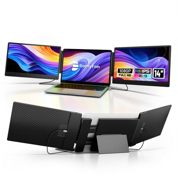 Extensor de pantalla para portátil domyfan S3 FHD 1080P IPS de 14 pulgadas