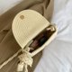 thumbnail image 4 of Zhuge Bolso de hombro tejido para mujer, bolso de mano tejido, bolso de mano tejido elegante para playa de verano, bolsos de hombro de 9,05 x 2,75 x 7,87 pulgadas (verde A), 4 of 5