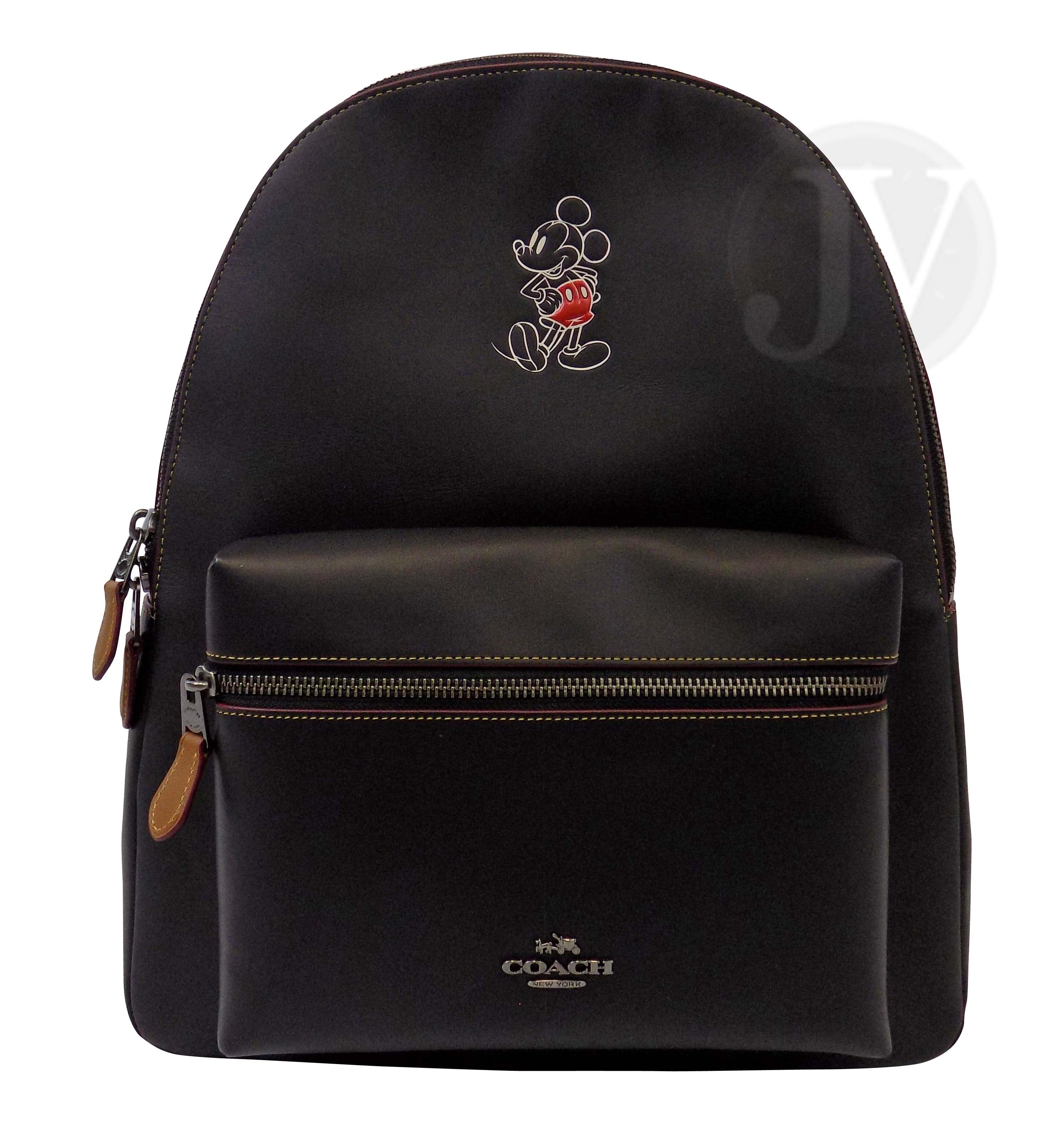 Coach NEW (F59378) MICKEY MOUSE DISNEY X COACH LEATHER