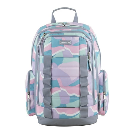 Eastsport Unisex Expandable Team Recycled Backpack, Abstract Joy