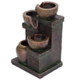 thumbnail image 4 of Waterfall Flowing Decoration, Fortunate Tabletop Waterfall Fountain Feng Shui  For Home For Office, 4 of 8