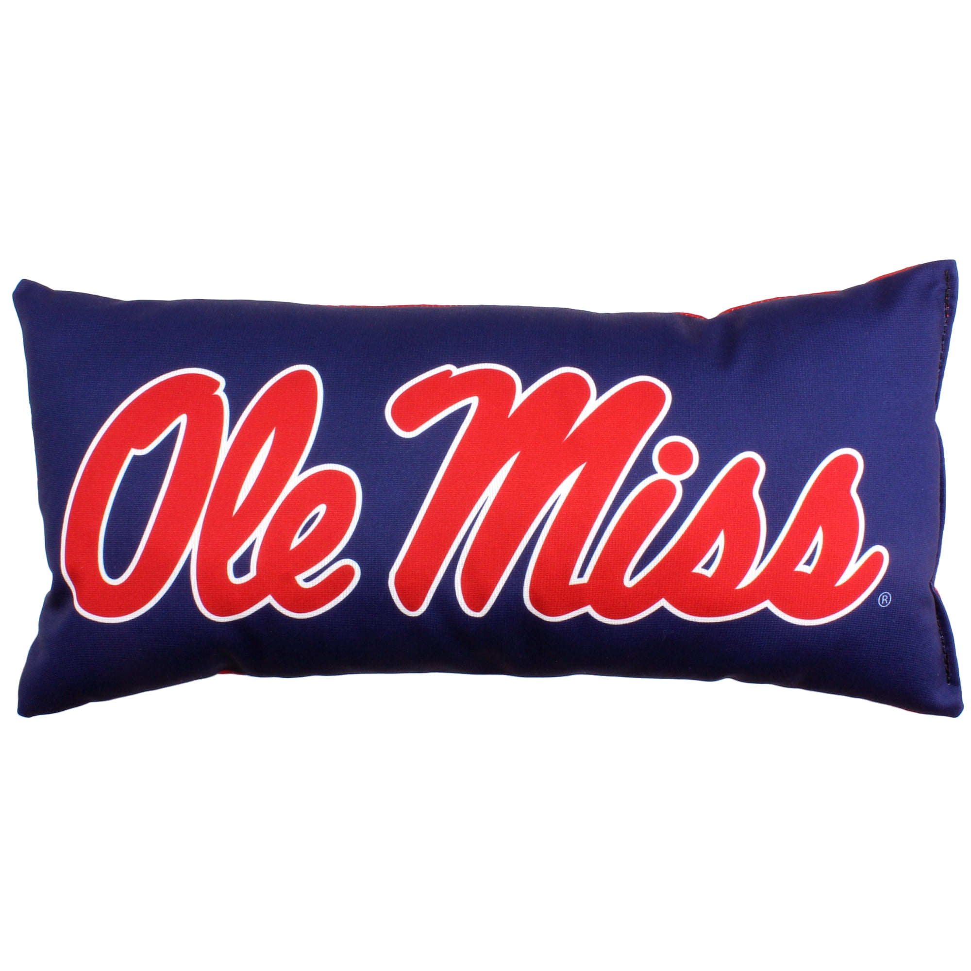 College Covers 16" x 6" Ole Miss Rebels Polyester Bolster Pillow