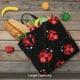 thumbnail image 5 of Easygdp Beautiful Red Ladybug Bolsa Tote para Mujer, Bolso de Hombro para Trabajo, Playa, Viajes, Compras y Supermercado, 5 of 6