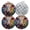 Black2524, variant on 4 PCS Pot Holders for Kitchen,Potholders Sets with Hook for Oven,Cooking,Baking,Patriotic Cat In Star - Spangled Glasses