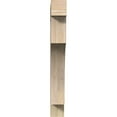thumbnail image 2 of Ekena Millwork 4"W x 28"D x 32"H Westlake Block Rough Sawn Bracket, Douglas Fir, 2 of 25