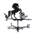 thumbnail image 1 of Baosity Retro Weathervane Weather Vane Crafts 30inch Tall Black08, 1 of 6